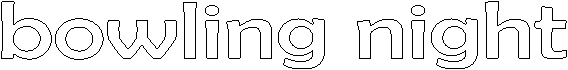 bowling night